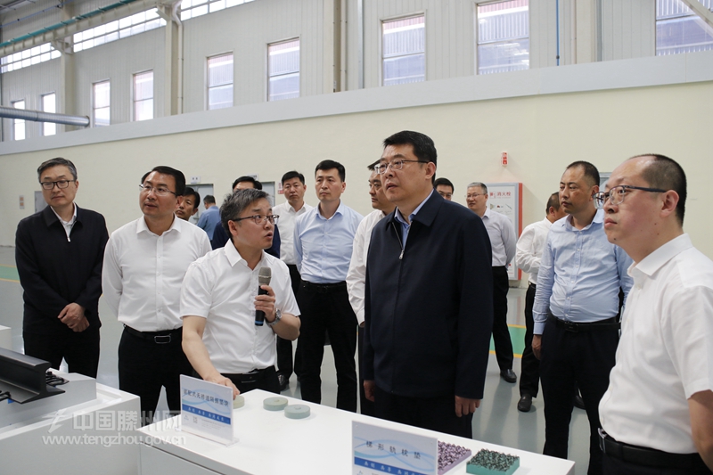 枣庄市委副书记、市长翟军到滕州调研北京理工大学鲁南研究院