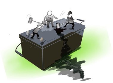 非法回收处置废旧铅蓄电池污染严重 每年数百万吨流入“地下产业链”