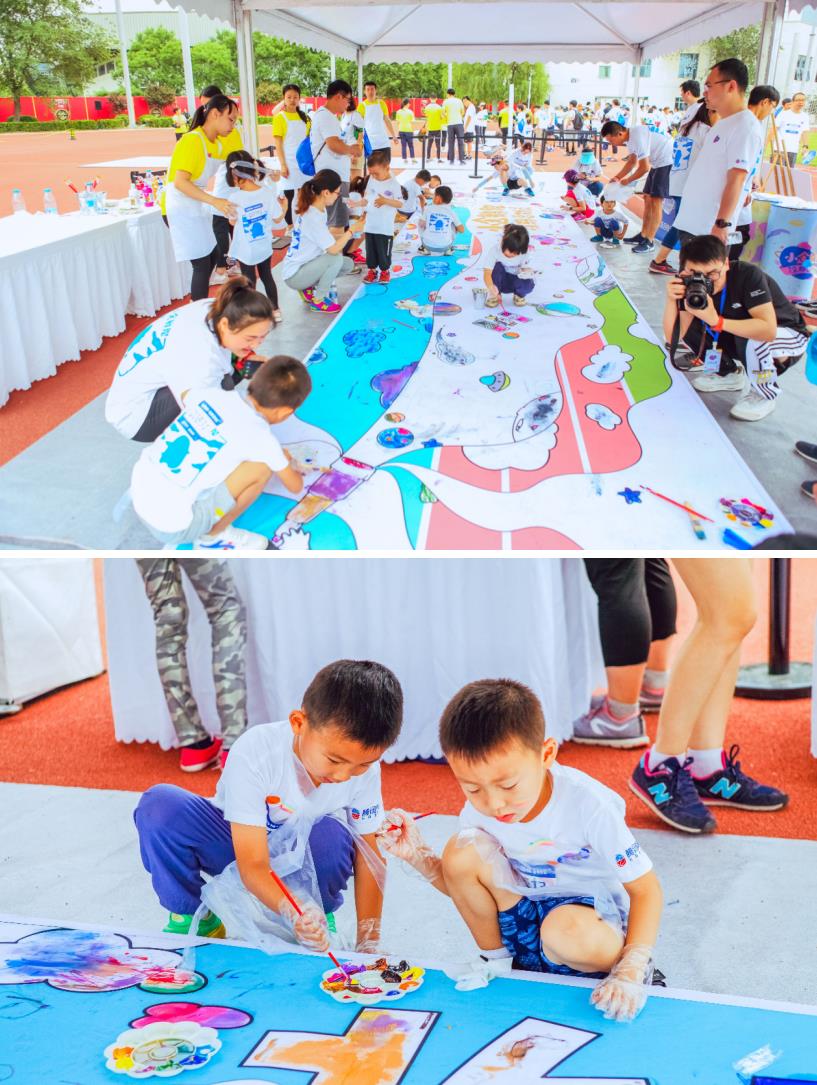 拥抱“星星的孩子”2019小企鹅跑·涂鸦总动员收官站将关爱进行到底
