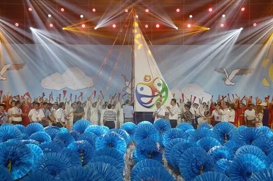 健康休闲 全民共享 青岛(莱西)2019世界休闲体育大会正式开幕