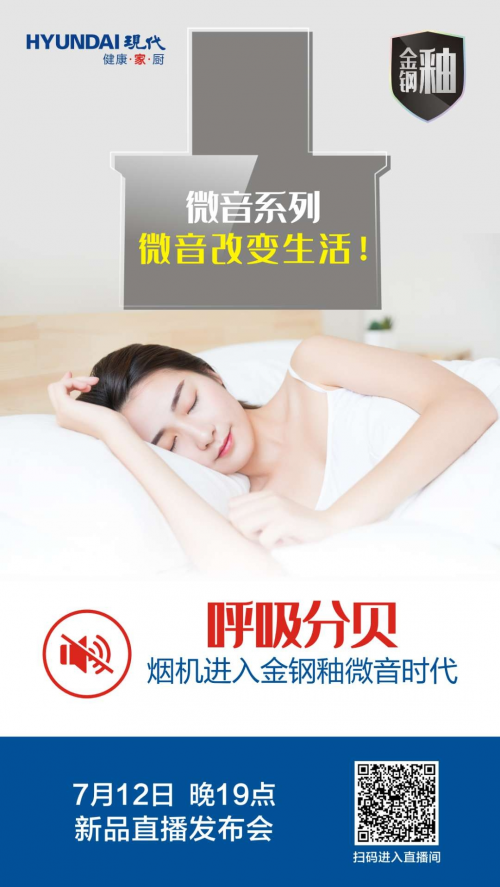 HYUNDAI现代微音系列油烟机卓越上市!