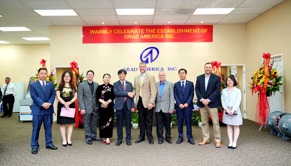 格瑞德美国公司正式成立