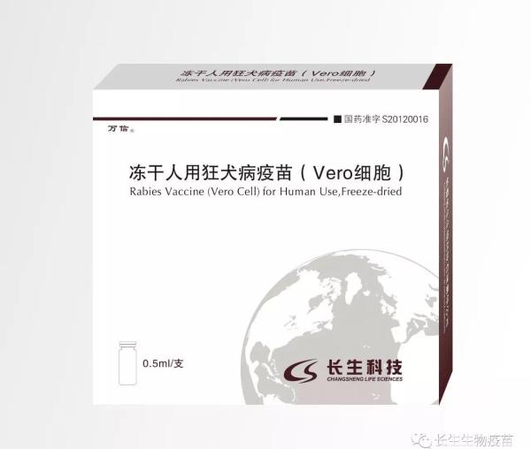 长生生物年报称去年批签发狂犬疫苗355万人份,居国内第二