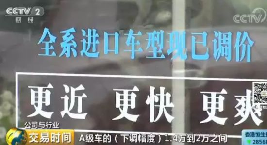 进口关税降低首月 降价效益逐步显现 进口汽车、电器等纷纷降价