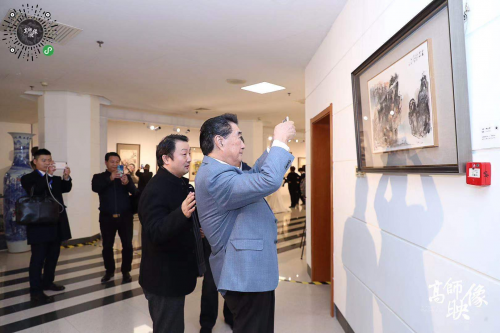“不负丹青,名家经典再现作品展暨百城百校中国传统艺术进校园主题讲座”活动在北京大学隆重开幕